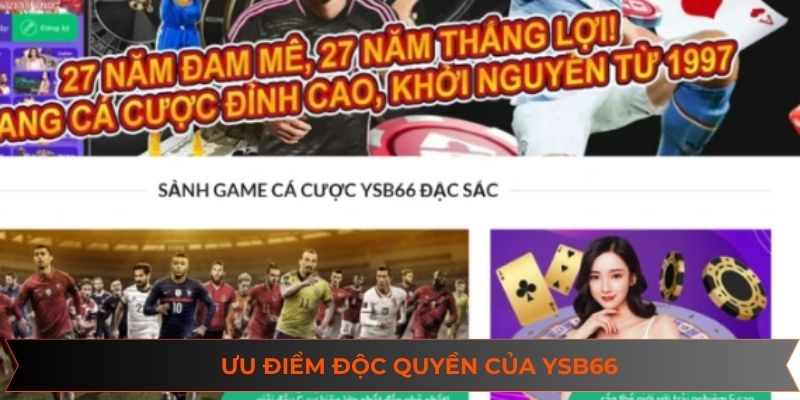 Những ưu điểm khiến nhiều người chọn Ysb66